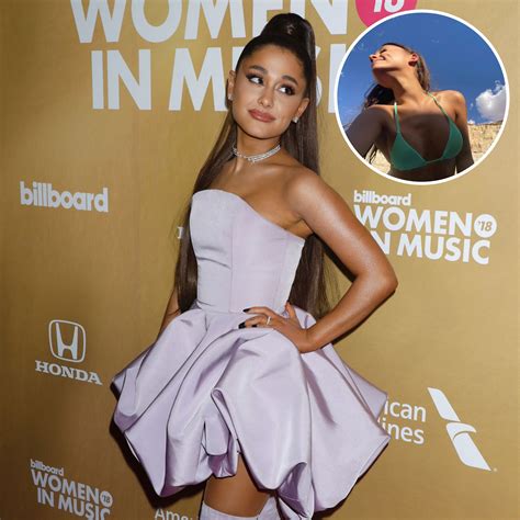 ariana grande bakini|Ariana Grande stuns in rare bikini snap .